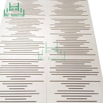 Perforated Slotted Acoustic Panels Melamine Mdf Slot Board Acoustic Wood Slotted